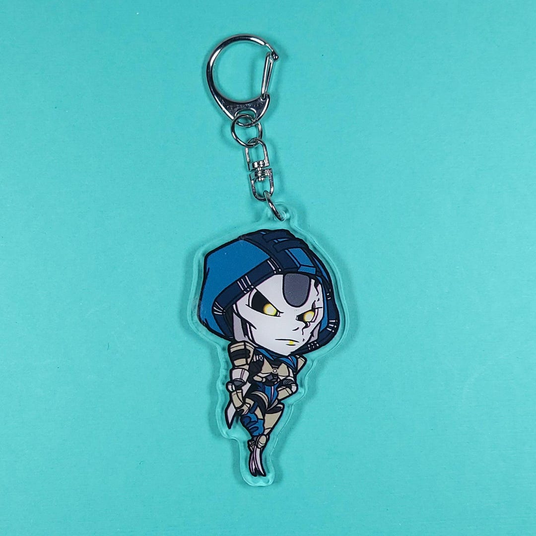 Ash Key Chain Ash Apex Acrylic Charm Keychain, Apex Legends, Gaming Gift, Fan Art ...