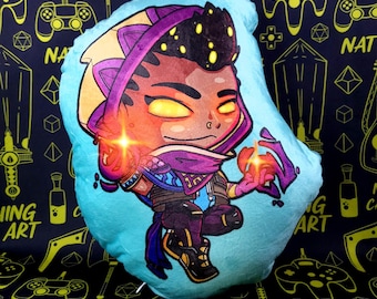 Astra Valorant Pillow Plush Cute Agent Stuffed Animal Video Game Gaming Gift Fan Art