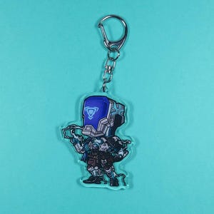 Kayo Valorant Acrylic Charm Keychain, Valorant Agent, Gaming Gift, Fan Art, Cute Ita Bag Charm