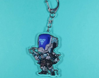Kayo Valorant Acrylic Charm Keychain, Valorant Agent, Gaming Gift, Fan Art, Cute Ita Bag Charm