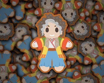 Lilia Calderu Gingerbread Stickers, Agatha All Along Characters, Wandavision, 5” Waterproof Vinyl