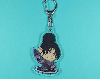 Wrath Apex Acrylic Charm Keychain, Apex Legends, Gaming Gift, Fan Art, Cute Ita Bag Charm