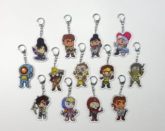 Apex Legends Acrylic Charm Master Listing Keychain, Apex Legends, Gaming Gift, Fan Art, Cute Ita Bag Charm