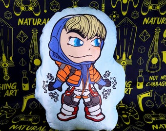 Wattson Pillow Plush Master Listing Apex Legends Cute Stuffed Animal Video Game Gaming Gift Fan Art