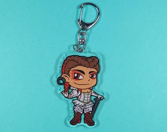 Loba Apex Acrylic Charm Keychain, Apex Legends, Gaming Gift, Fan Art, Cute Ita Bag Charm
