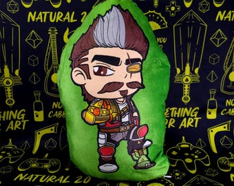 Fuse Pillow Plush Master Listing Apex Legends Cute Stuffed Animal Video Game Gaming Gift Fan Art