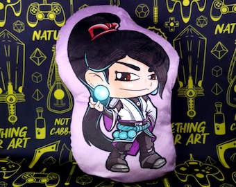 Sage Valorant Pillow Plush Cute Agent Stuffed Animal Video Game Gaming Gift Fan Art