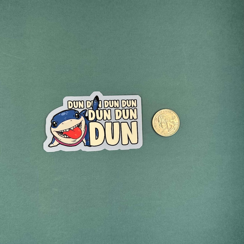 Jeff the Land Shark Sticker, Marvel Rivals, Cute Shark Sticker, Vinyl ...