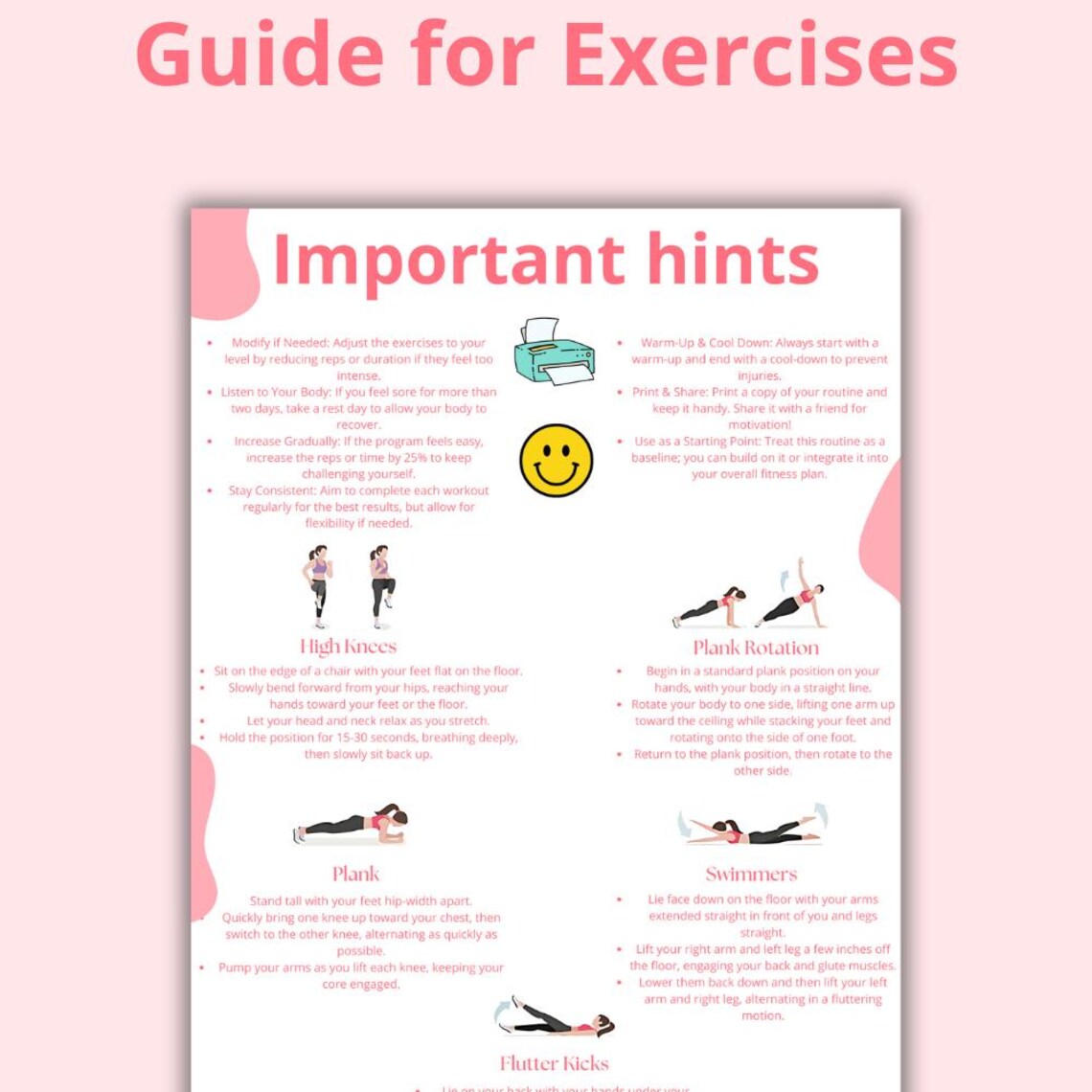 30 Day Home Workout Guide 30 Day Abs Workout Program Easy Home