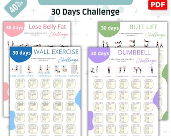 Pack défi 30 jours, Pack gym fitness, Pack gym pdf, Pack fitness 2024, Pack musculation, Pack défi 30 jours