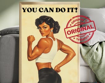 Gym gifts for women, Fitness Wall Art Gym gifts for her, Gym Posters fitness gift, Gym girl gifts Gym Artwork, Home Gym Wall art Fitness Art