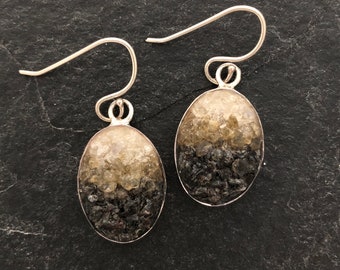 Moonstone and Labradorite Earrings - Mosaic Jewelry