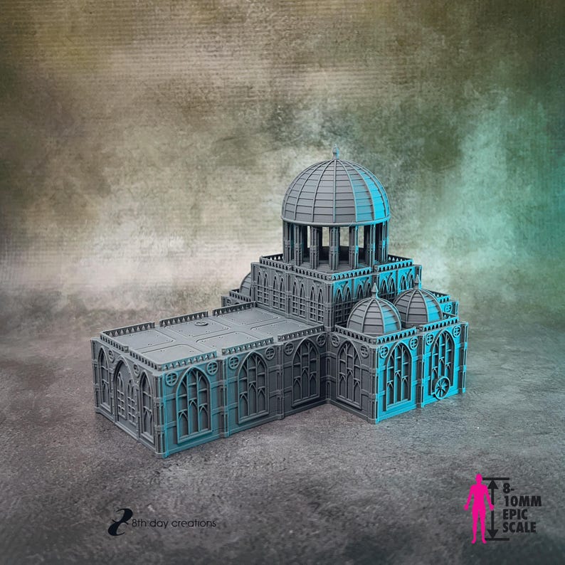 Gothic Sector Building Set 23 | Epic Scale | Modular Terrain - Etsy