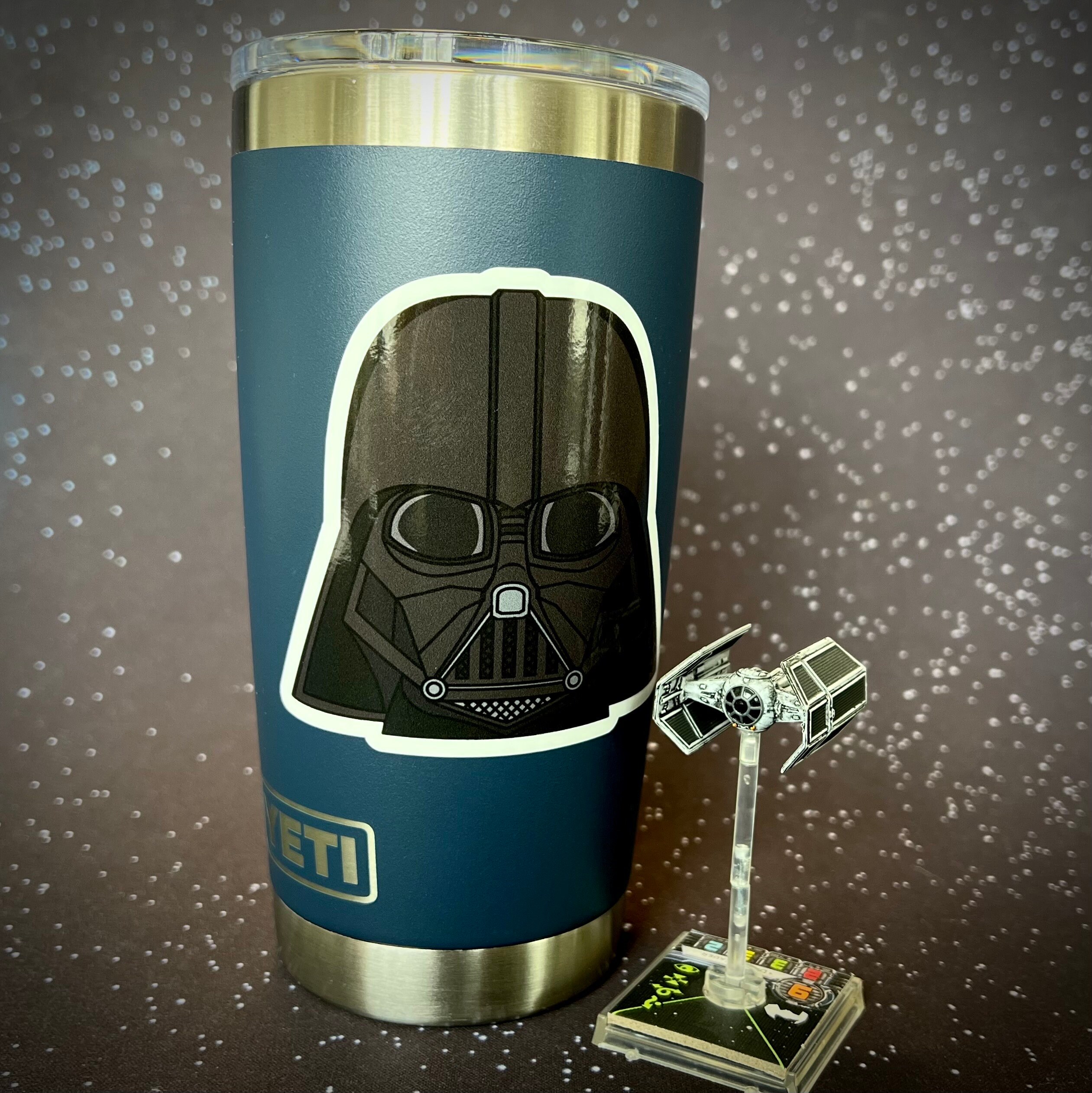 Darth Vader Sticker Dark Lord of the Sith Waterproof Vinyl Etsy