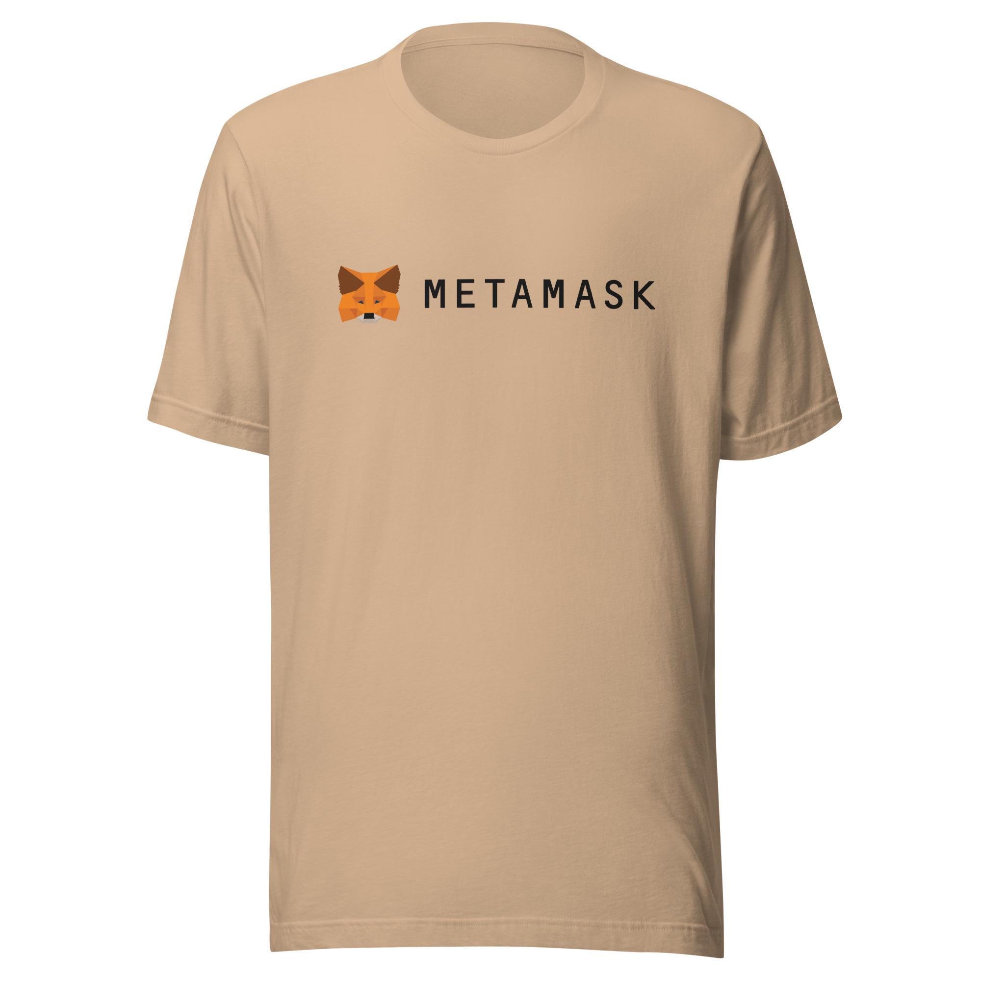 Metamask Logo Crypto Coin T-shirt for Cryptocurrency Enthusiasts - Etsy