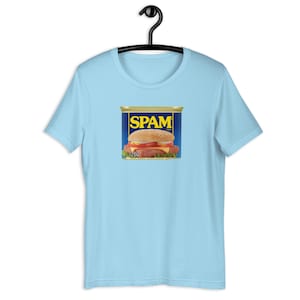 SPAM Snack T-Shirt - Retro Canned Meat Graphic Tee | Nostalgic Food Lover's Apparel