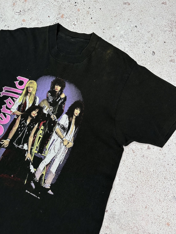 Vintage 1988 Cinderella Long Gold Winter Tour T Shirt Men L - Etsy