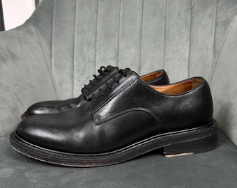 ERDEM x H&M geperforeerde derbyschoenen unisex leren brogues 42