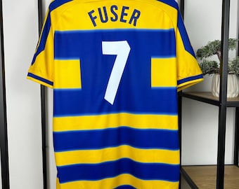 Calcio Italia Lotto AC Parma 1998-99 Home Kit Soccer Jersey T