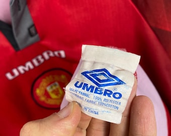 Vintage Umbro Manchester United 1996-98 Soccer Jersey Sharp - Etsy