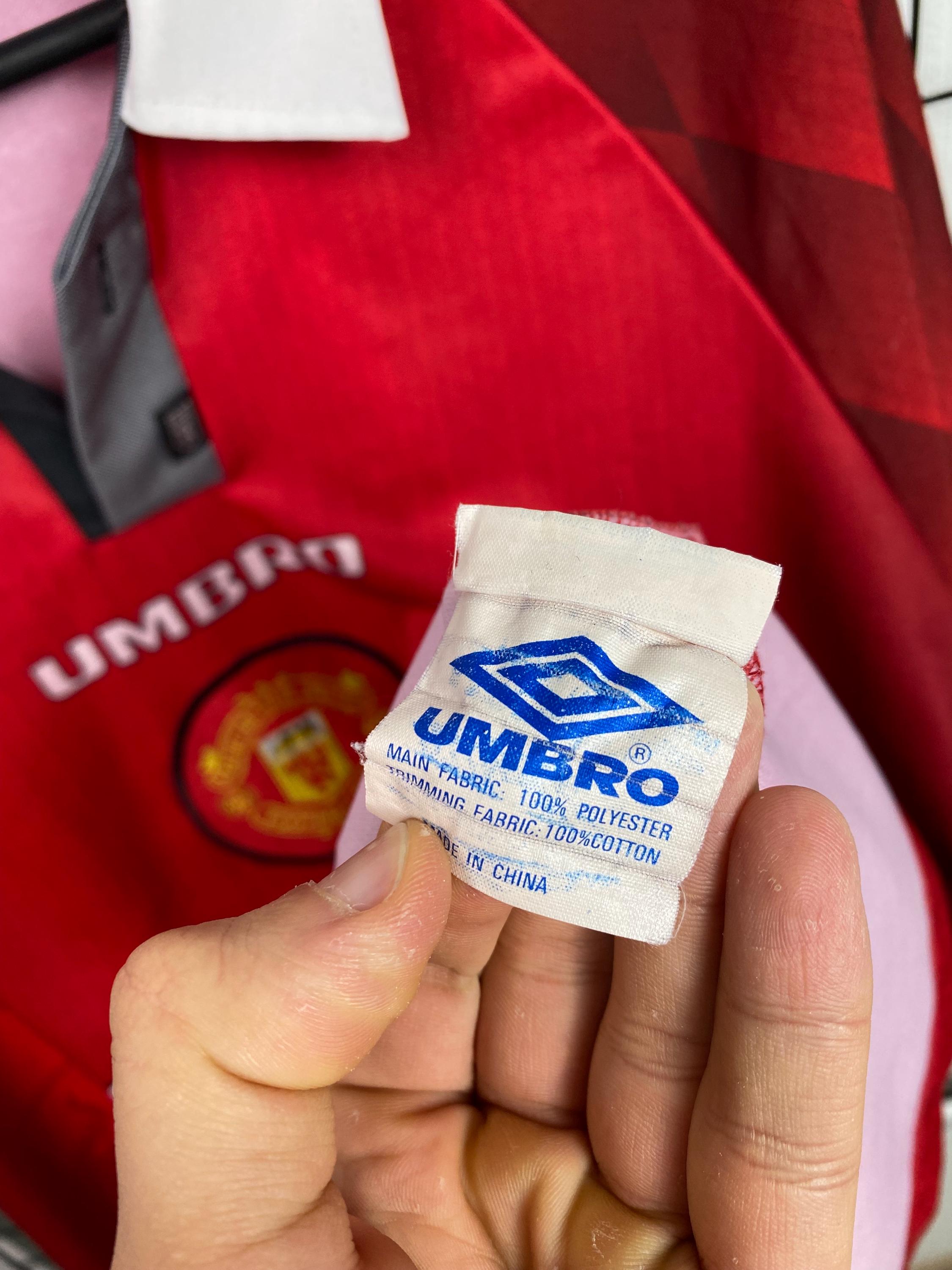 Vintage Umbro Manchester United 1996-98 Soccer Jersey Sharp - Etsy