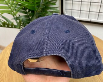 Vintage 90s Nike “just Do It” Hat Cap Big Logo Blue Unisex - Etsy