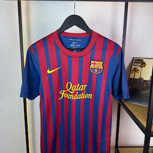 Barcelona Nike soccer Jersey Home Football season 2011-12 Men S
