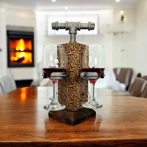Wine flight caddy sale