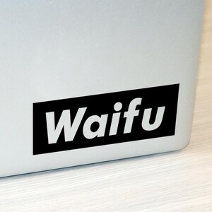 Waifu Hypebeast Inspired Car Decal, Laptop Sticker, High-Quality Vinyl