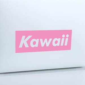 Kawaii Hypebeast Inspired Car Decal, Laptop Sticker, High-Quality Vinyl