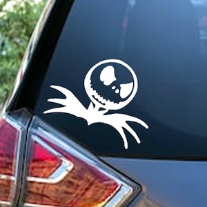 Jack Skellington the Pumpkin King Inspired Car Decal, Laptop Decal