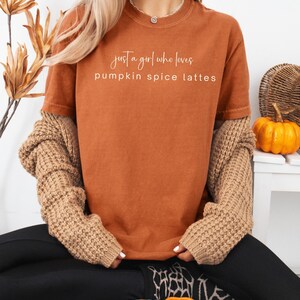 Pumpkin Spice Latte Shirt: Cozy Coffee Lover Fall Tee