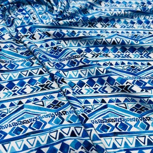 Aztec Blue Dress - Etsy