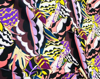 Spandex 4-Way Full Stretch Exotic African Print Fabric 60" Width sold By the Yard Sewing, Swimsuit, Dancewear, Dress
