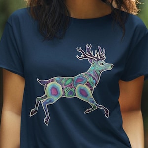 Deer in Forest PNG: Digital Hunting Trip Shirt Art for Sublimation (Digital Download, 300dpi)