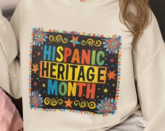 Hispanic Heritage Month PNG: T-Shirt Graphics, Cinco De Mayo, Spanish Latina Sublimation (Digital Download)