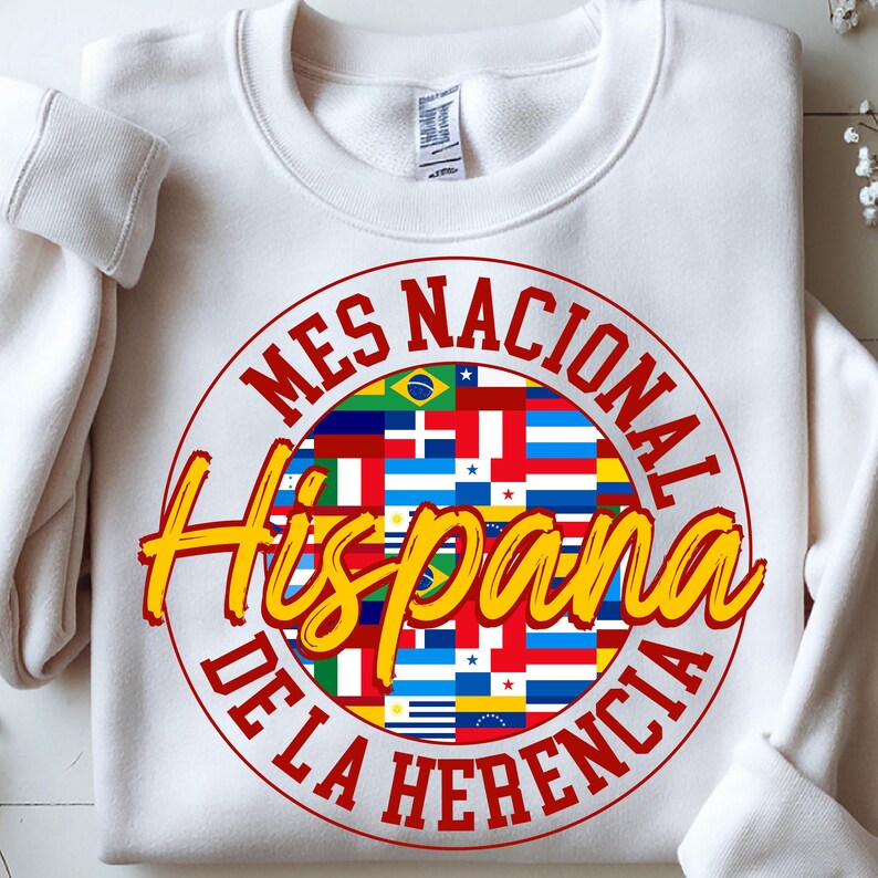Mes Nacional De La Herencia Hispanic Heritage PNG: Latin Flags Circle ...