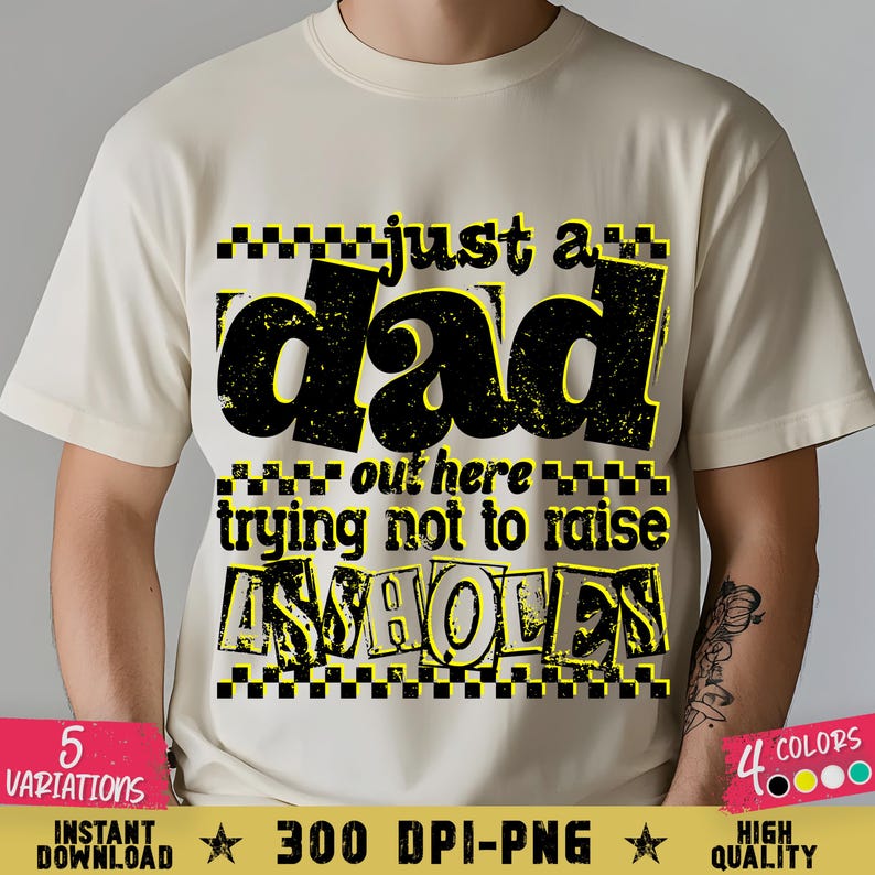 Just A Dad PNG, Funny Dad Fathers Day Shirt Gift, Sassy Dad Checkered Fatherhood Sarcasm PNG, Trendy Dad Shirt PNG, Adult Humor Sublimation