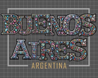 Buenos Aires Argentina Shirt Design PNG: Football Lover Traveling Souvenir Shirt Gift (Digital Download)