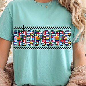 Hispanic Flags PNG Digital Download, Latin American Country Flag Design PNG, Heritage Pride Sublimation Clipart PNG, Checker Pattern Clipart