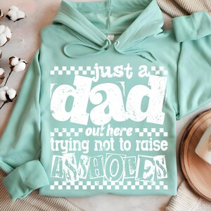 Just A Dad PNG, Funny Dad Fathers Day Shirt Gift, Sassy Dad Checkered Fatherhood Sarcasm PNG, Trendy Dad Shirt PNG, Adult Humor Sublimation