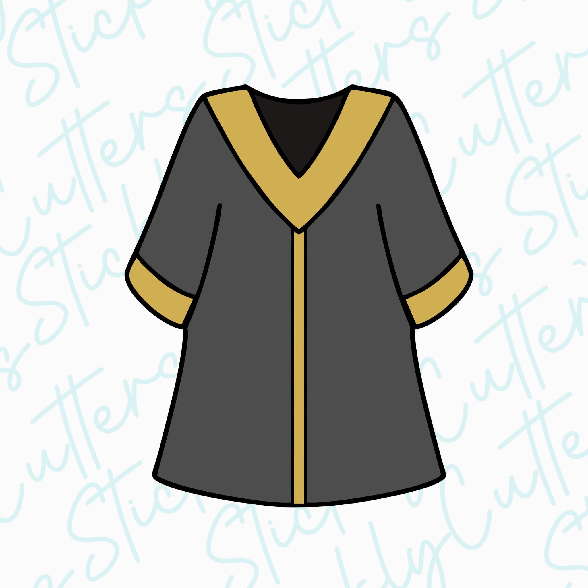 Graduation Gown Cookie Cutter | Grad Cookie Cutter | 3d Printed Cookie ...