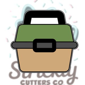 tackle box cookie cutter | fathers day cookie cutter | 3d printed cookie cutter