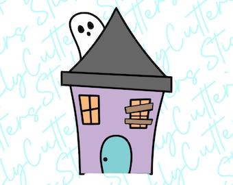 Spooky house cookie cutter | 3dprinted