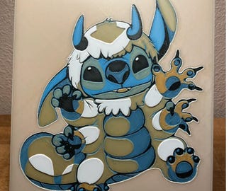 Disney Stitch Appa Hueforge 3D prints