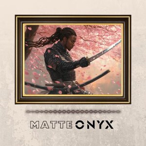 A Black Samurai Warrior