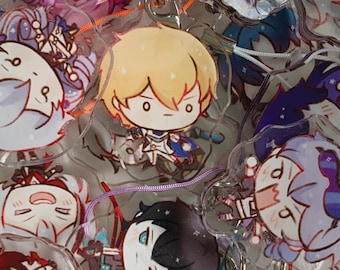 Honkai Star Rail Phone Charm: Kawaii Anime Keychain, Acrylic Charm