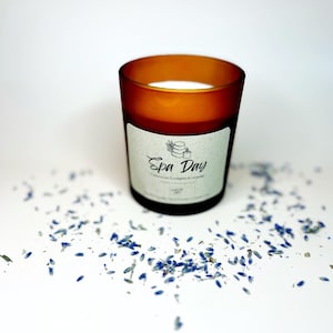 Spa Day Hand-Poured Candle | Cedarwood, Eucalyptus & Lavender