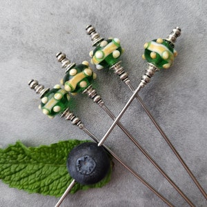 Martini Picks, Cocktail Picks, Jarcuterie Skewers, Home Bartender, Mixology, Artisan Lampwork, Food Grade Stainless Steel