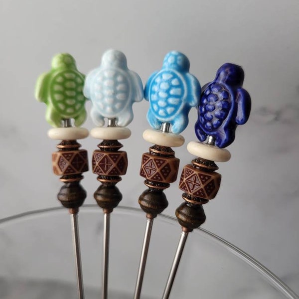 Tipsy Turtles, Martini Picks, Cocktail Picks, Jarcuterie Skewers, Home Bartender, Mixology, Marine Life, Tiki, Food Grade Stainless Steel